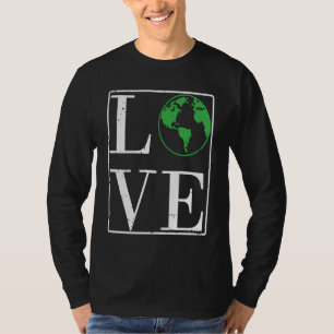 Camiseta Amar Meio Ambiente Natureza Planeta Terra