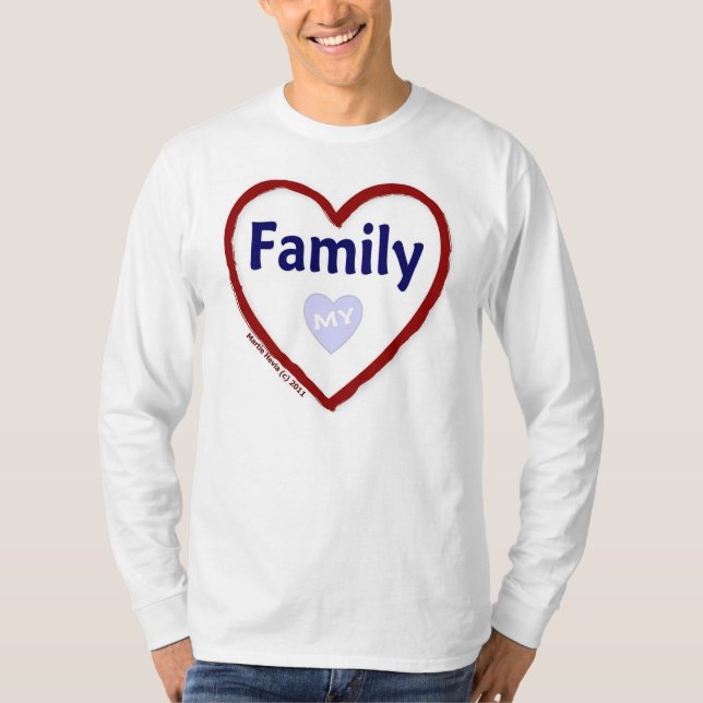 Camiseta Amar Minha Família (Frente)
