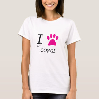 Camiseta Amar Minha Pata De Corgi