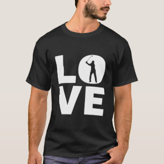 Camiseta Amar o Golfe Para os Golfistas
