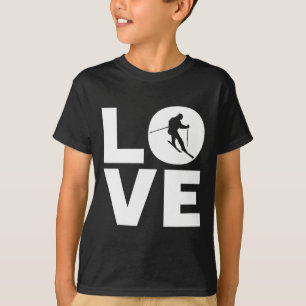 Camiseta Amar Presente De Esqui Para Esquiadores