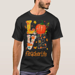 Camiseta Amar Professora Vida Feliz Queda Vocês Todos Profe