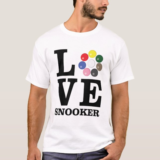 Camiseta Amar Snooker (Frente)