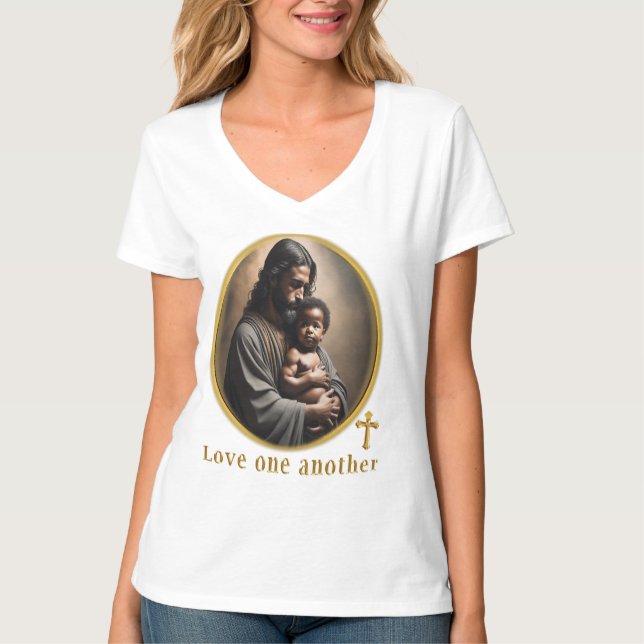 Camiseta Amar um ao outro (Frente)