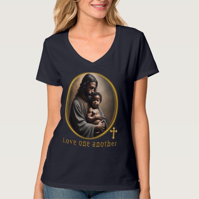 Camiseta Amar um ao outro (Frente)