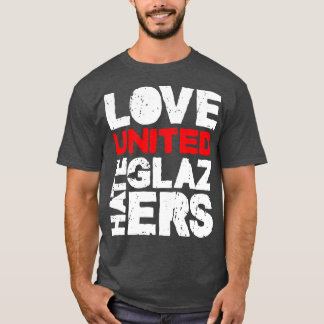Camiseta Amar vidros de ódio unidos