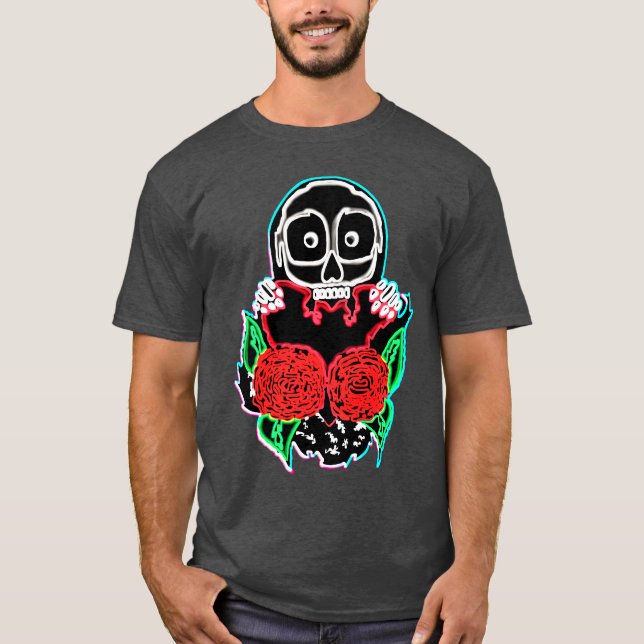 Camiseta Amar Você até a Morte Neon (Frente)