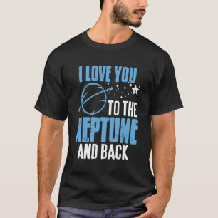 Camiseta Amar Você de Netuno e Volta Romance Espacial