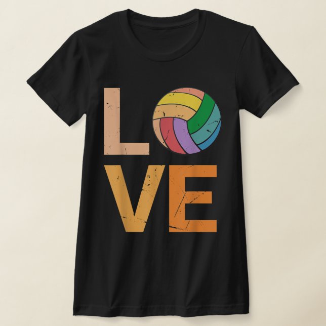 Camiseta Amar Voleibol Melhor Presente para Garota (Postura )