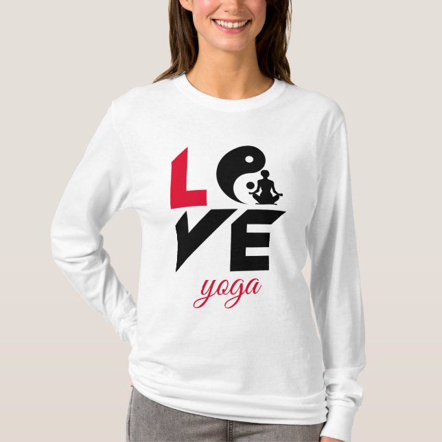 Camiseta Amar yoga (Frente)