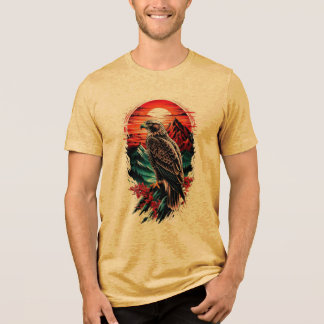 Camiseta amarela de manga curta