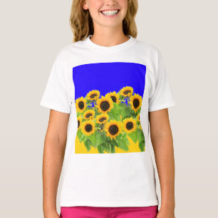 Camiseta Amarelas Girassóis