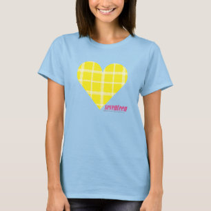 Camiseta Amarelo 2 da xadrez