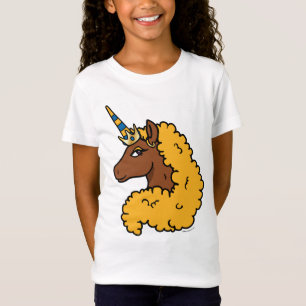 Camiseta Amarelo Afro Unicorn