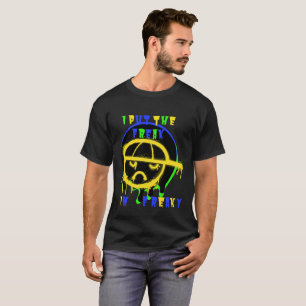 Camiseta Amarelo branco