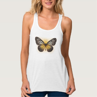 Camiseta Amarelo-Butterfly-T-shirt sem sono