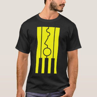 Camiseta Amarelo clássico do t-shirt lento