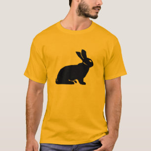 Camiseta Amarelo/Coelho Laranja