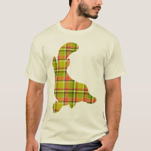 Camiseta amarelo do plaidypus