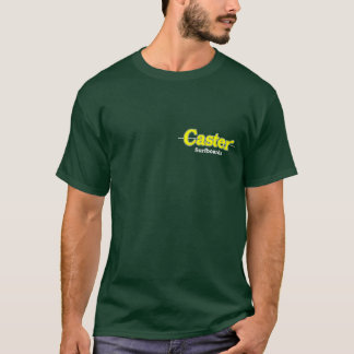 Camiseta Amarelo do t-shirt do rodízio no verde
