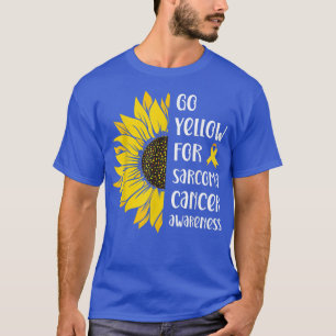 Camiseta Amarelo em julho - Sensibilização do Cancer Sarcom