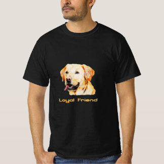 Camiseta Amarelo Labrador Retriever Amigo Real