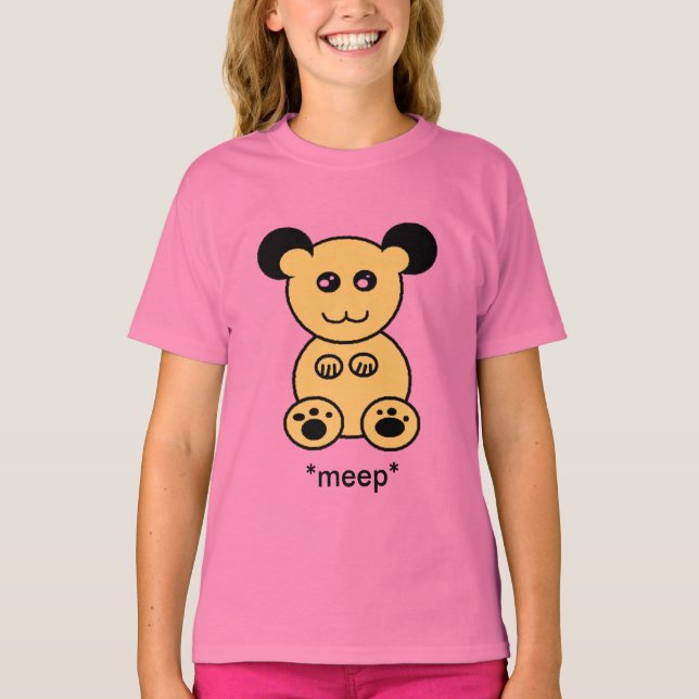 Camiseta amarelo*meep* (Frente)