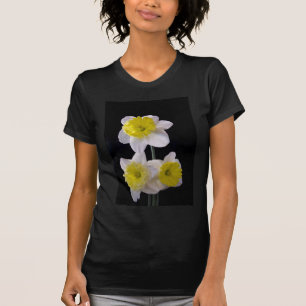 Camiseta Amarelo no Daffodil Branco