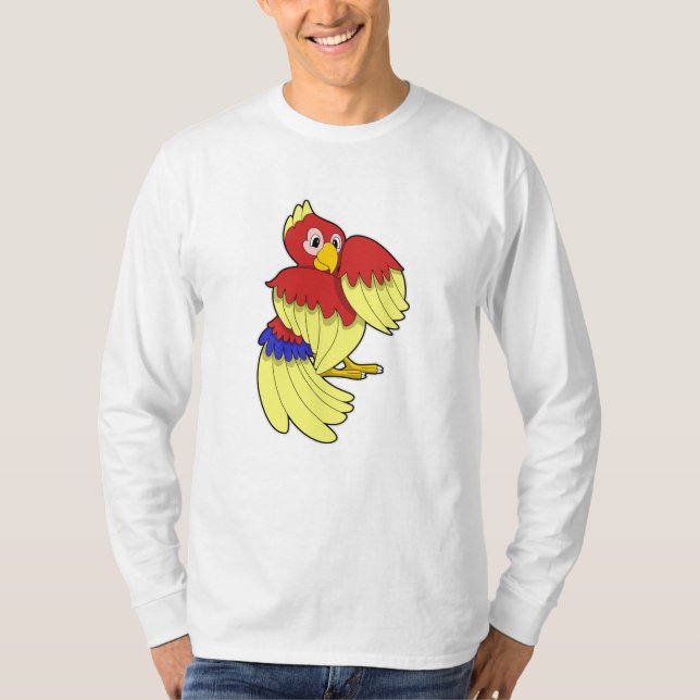 Camiseta Amarelo-papagaio (Frente)