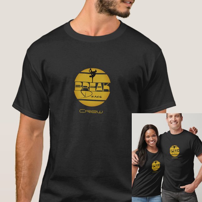 Camiseta Amarelo-preto-breu (Criador carregado)