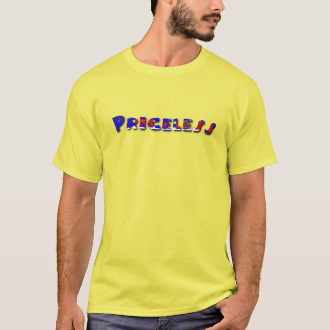 Camiseta Amarelo Sem Preço Masculino (Frente)