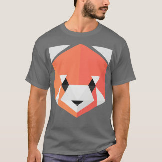 Camiseta Amarelo Vermelho Animinimel Panda