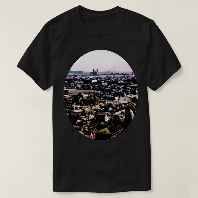 Camiseta Amarillo Texas 1940 (Frente do Design)