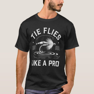 Camiseta Amarre Mosca Como Um Profissional, Lançamento de M