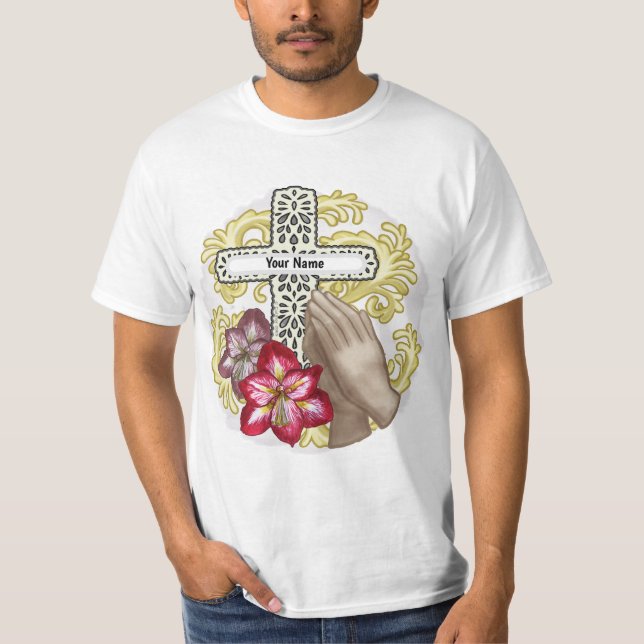 Camiseta Amaryllis Christian Cross (Frente)