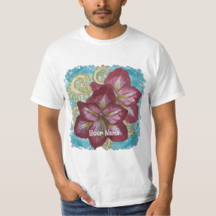 Camiseta Amaryllis flores Rondo
