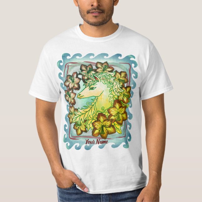 Camiseta Amaryllis Unicórnio  (Frente)