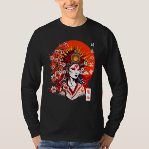 Camiseta Amaterasu Omikami Deusa do Sol Shinto Japonesa