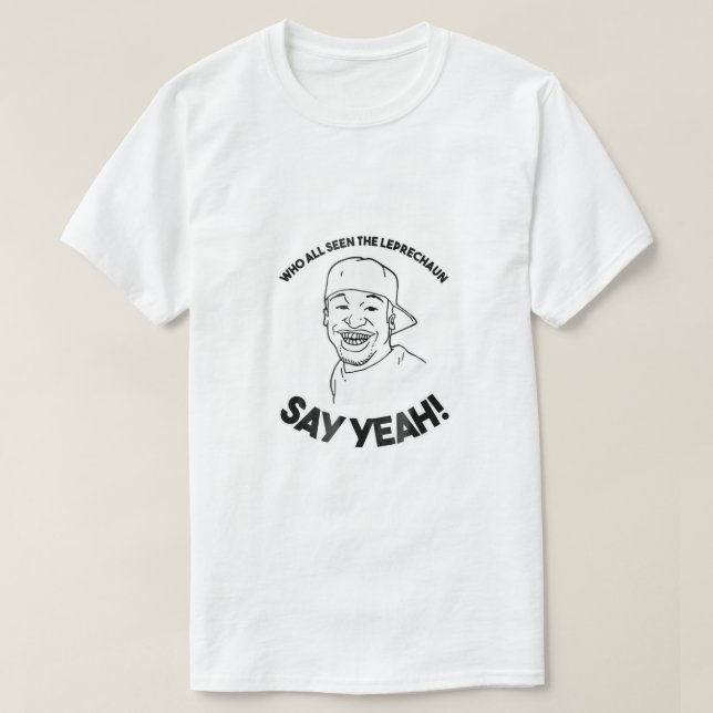 Camiseta Amateur Leprechaun Sketch Mobile Alabama, Rua Patr (Frente do Design)