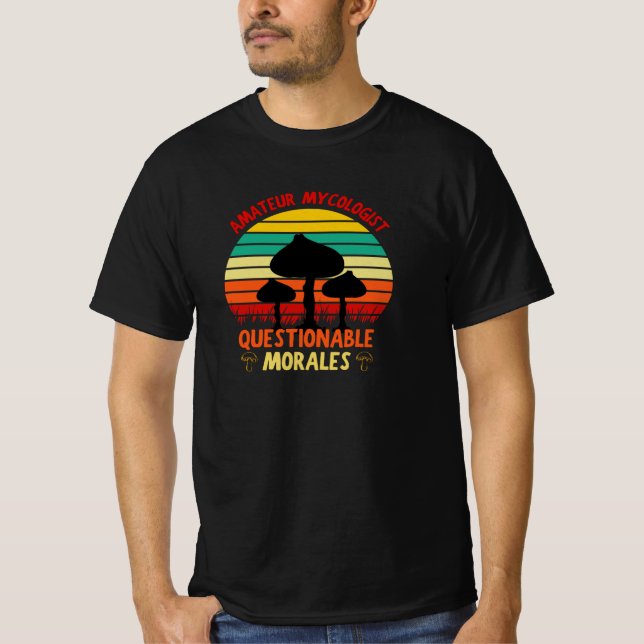Camiseta Amateur Mycologist - Mycologia (Frente)