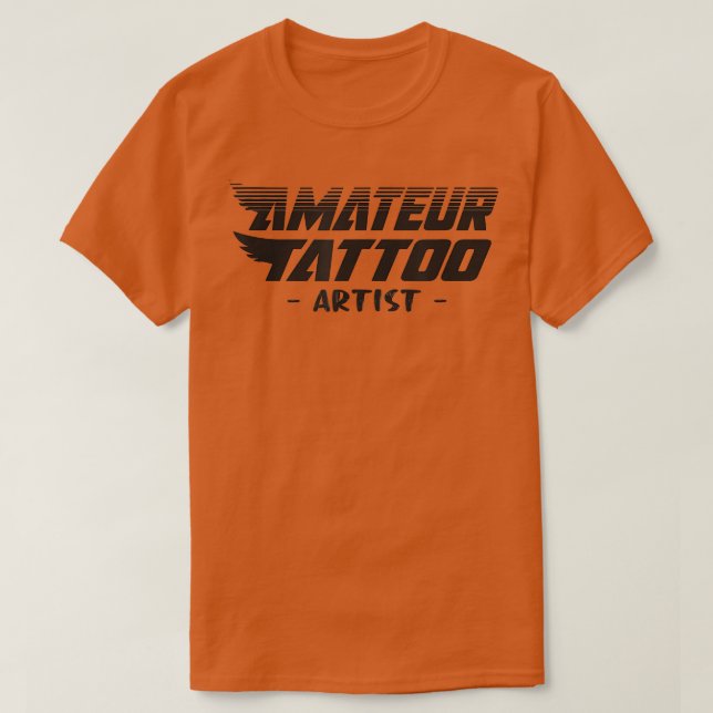 Camiseta Amateur Tattoo Artist Reese Bobby Talladega Race C (Frente do Design)
