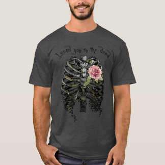 Camiseta Amava-te até à morte Presente de amor