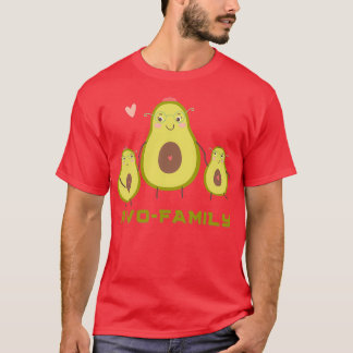 Camiseta Amável família Avocado