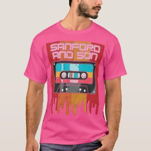 Camiseta Amável Sanford Name Flowers Retro Classic Styles