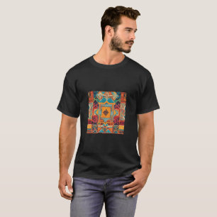 Camiseta Amazigh African Tribal Art Étnica Boho