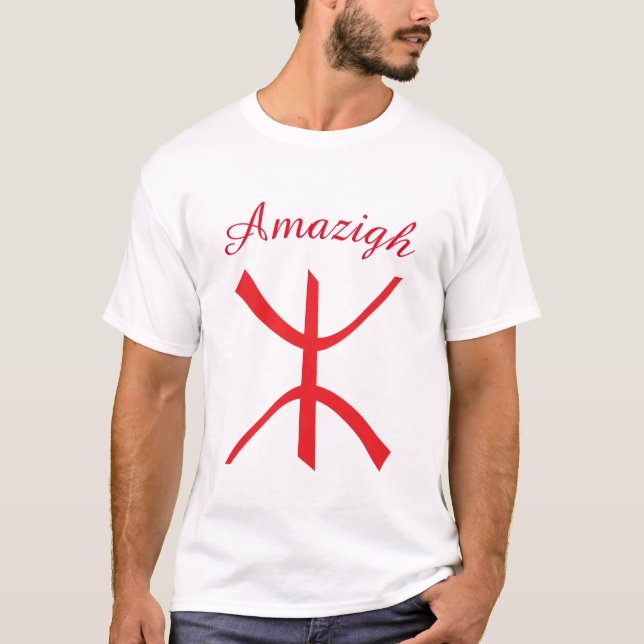 Camiseta Amazigh design T-Shirt for men  (Frente)