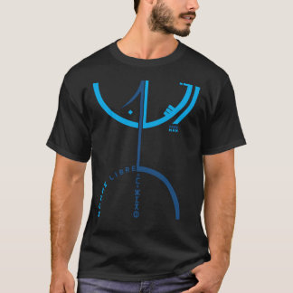 Camiseta AMAZIGH, HOMEM LIVRE, T-Shirt Clássico de HOMEM LI