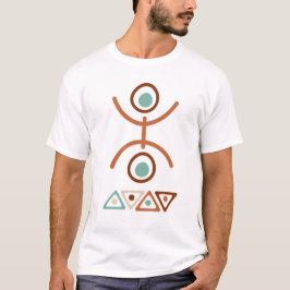 Camiseta Amazigh Kabyle Berber Tattoo símbolos tifinagart