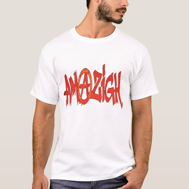 Camiseta Amazigh Kateb Protesta (Frente)