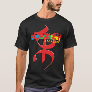 CAMISETA AMAZIGH MON BEAU MOTIF DE LA CULTURE KABYLE